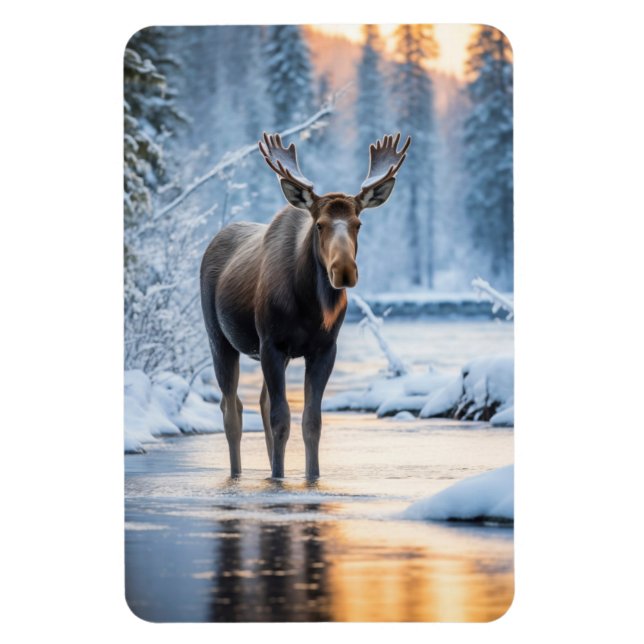 Magnet-Moose Magnet (Vertical)