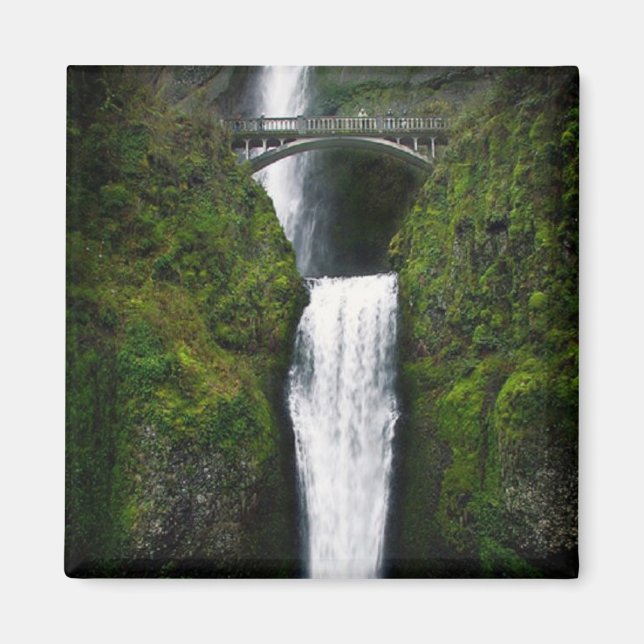 Magnet-Multnomah Falls, Oregon Magnet (Front)