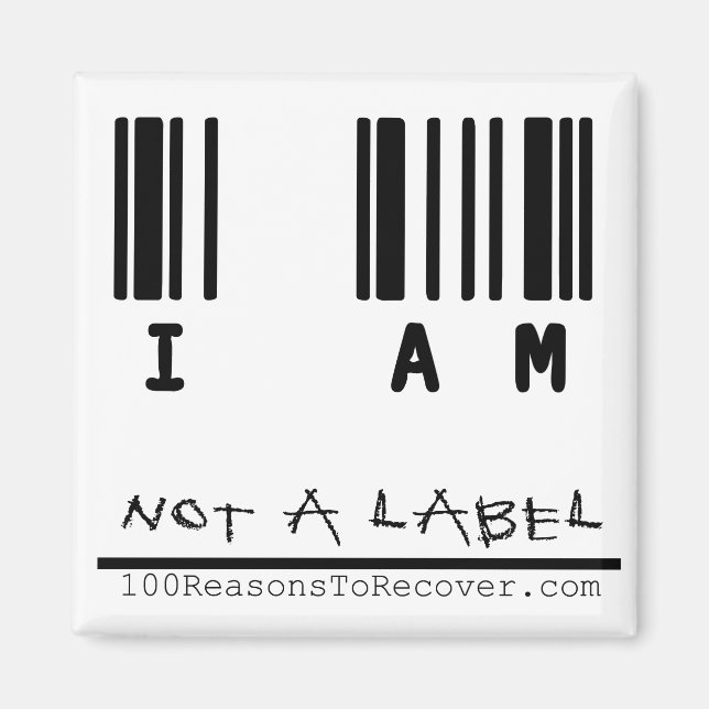 Magnet - Not a Label (Front)