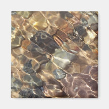 magnet Nova Scotia pebbles under water