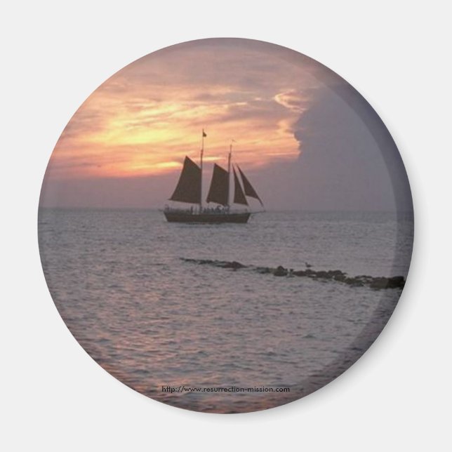 Magnet-Okracoke ship Magnet (Front)