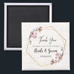 Magnet Personalised Wedding Favours Floral Theme<br><div class="desc">Magnet Personalised Wedding Favours Floral Theme,  this product is a thank you gifts or favours for guest in wedding event
easily customised the name of bride and groom and also the date</div>
