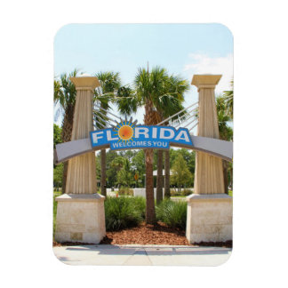 Magnet,  Photography of "Florida Welcomes You" Magnet