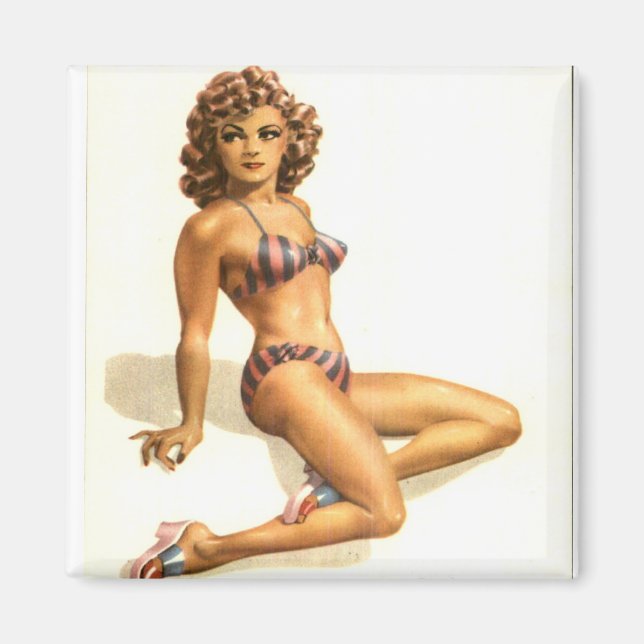 Magnet - Pin=up Girl (Front)