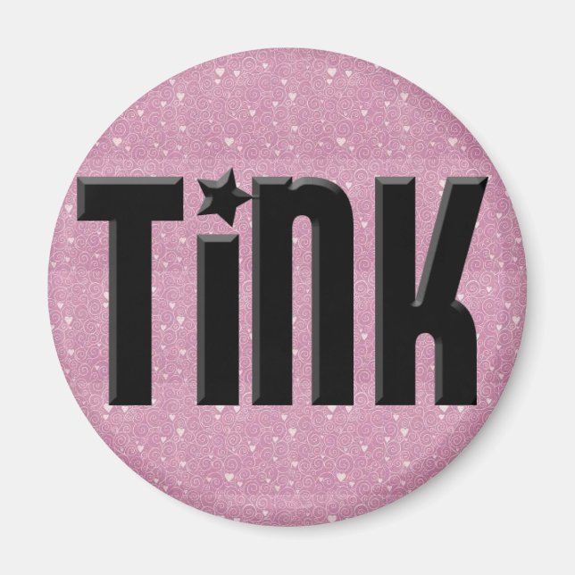 Magnet - Pink Hearts (Front)