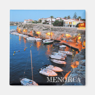 magnet port of Is Castell in Menorca