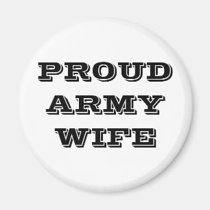 Magnet Proud Army Wife