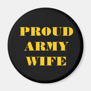 Magnet Proud Army Wife