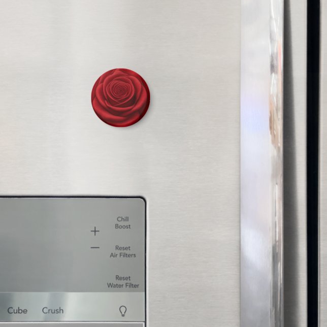 Magnet - Red Rose Flower (In Situ (Fridge))