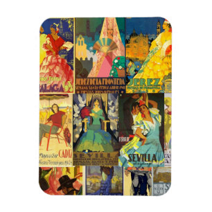Magnet Refrigerator Posters of Fair and Andalusia 