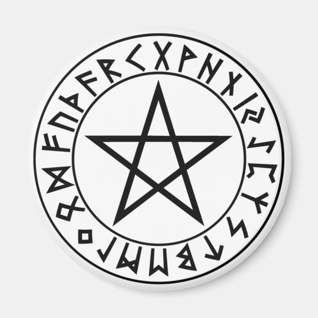 magnet Rune Pentacle (Front)