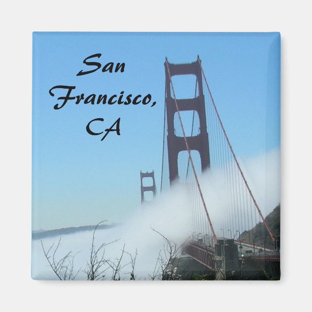 Magnet - San Francisco, Golden Gate Bridge (Front)