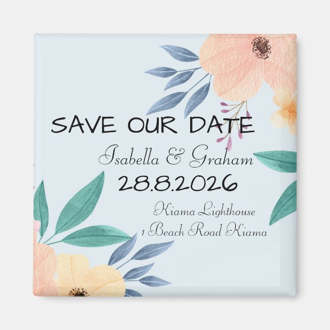 Magnet - Save Our Date (Front)