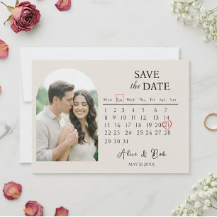 Magnet save the dates, Customizable Save the Date Invitation
