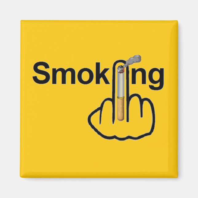 Magnet Smoking Flip (Front)