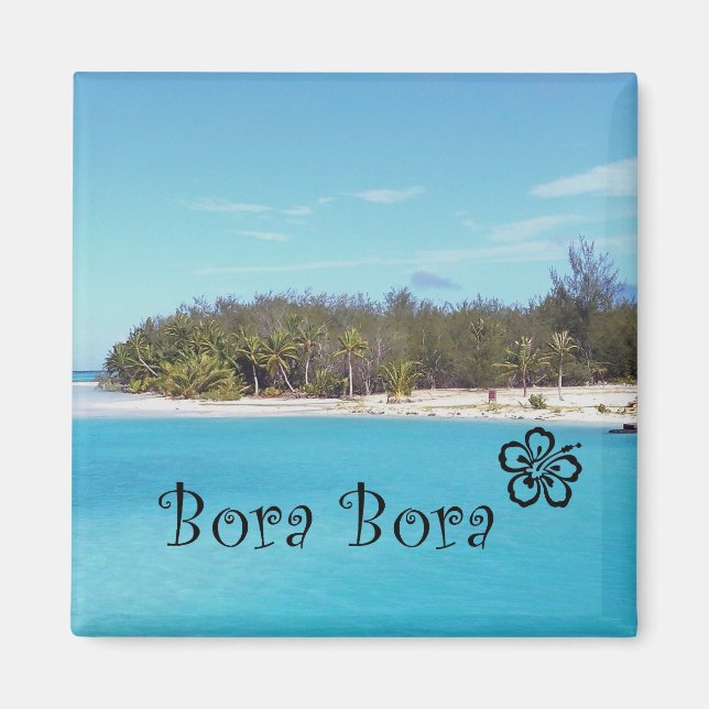 Magnet souvenir Bora Bora (Front)
