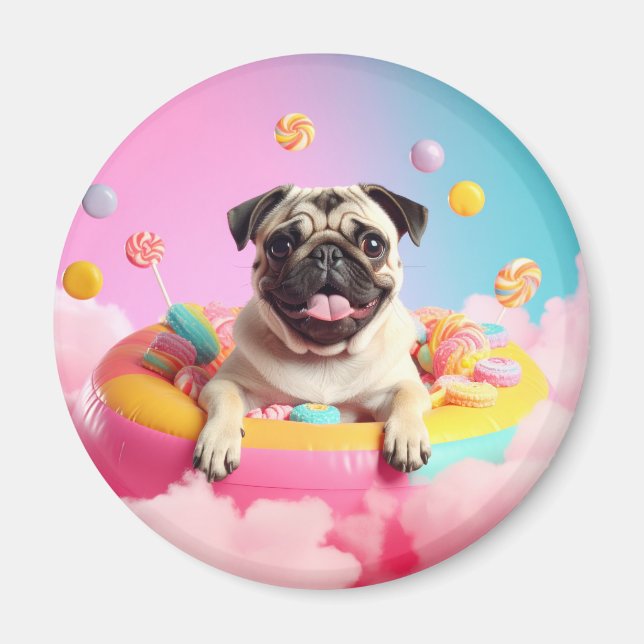 Magnet - Sweet happy mops (Front)