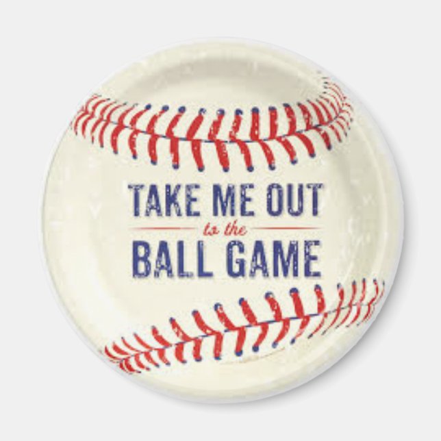 Magnet ( Take me out to the ball game) (Front)
