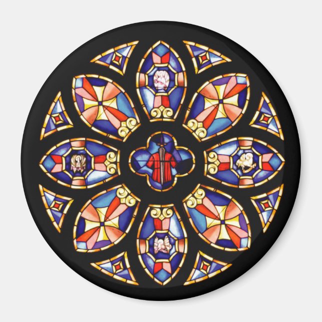 Magnet "The Rose Window" (Front)