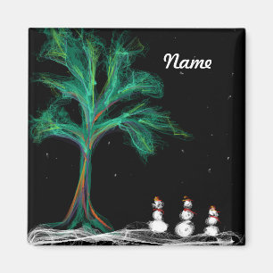 Magnet  Tree + Smowmen