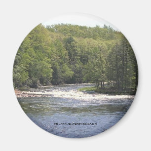 Magnet-Upper New York Trees and river Magnet