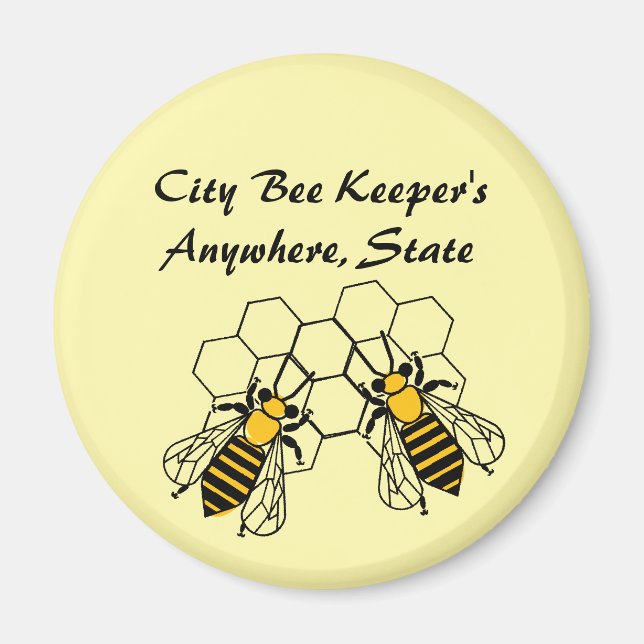 Magnet - Urban Bee Keeper Group (Front)