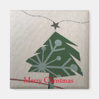 Magnet w/Christmas collage by Tony Cimino