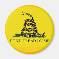 Magnet w/ Gadsden Flag/ Don't Tread On Me