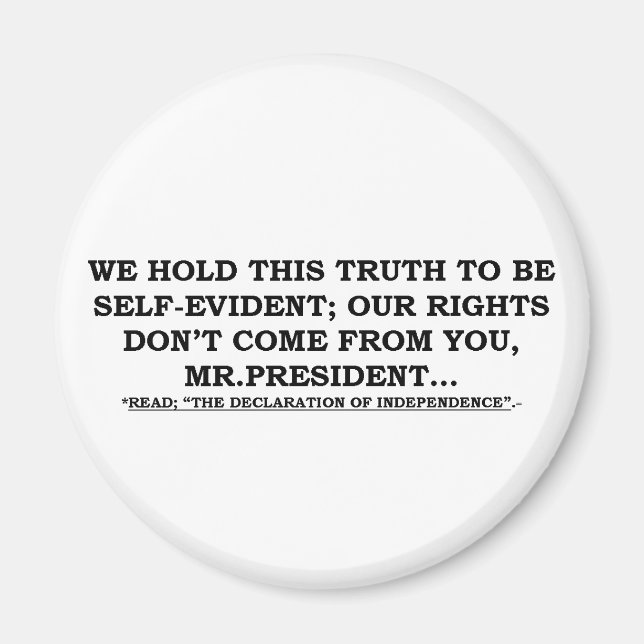 Magnet w/ We Hold This Truth (Front)