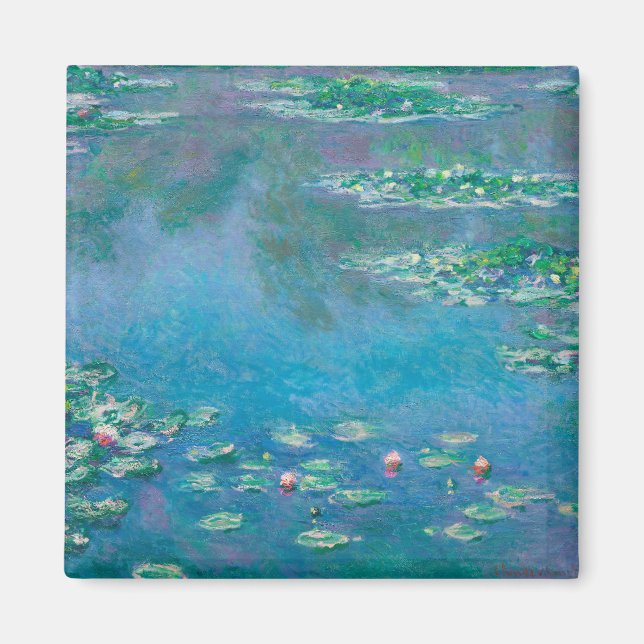 MAGNET: "WATERLILIES" BY MONET MAGNET (Front)