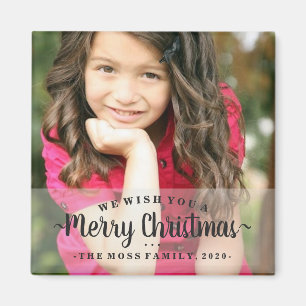 Magnet - We Wish You A Merry Christmas
