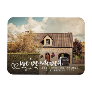 MAGNET We've Moved Change of Address Notification