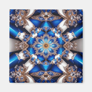 Magnet with Argentinian Colours Design