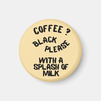 magnet with coffee wishes