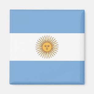 Magnet with Flag of Argentina