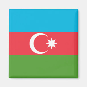 Magnet with Flag of Azerbaijan