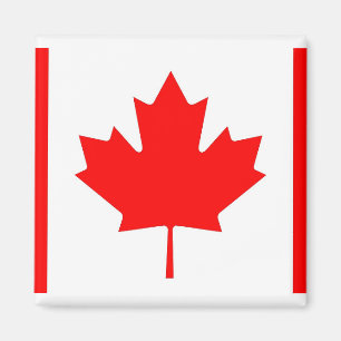 Magnet with Flag of Canada