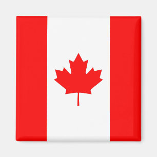 Magnet with Flag of Canada