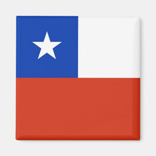 Magnet with Flag of Chile