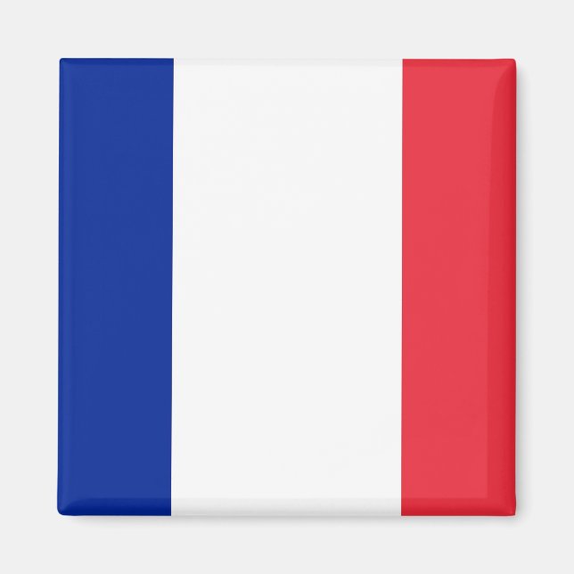 Magnet with Flag of France (Front)