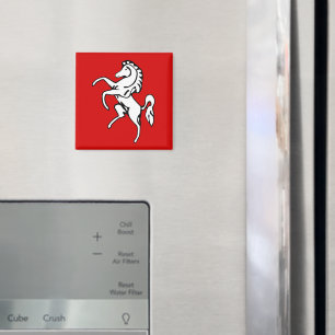 Magnet with Flag of Kent County, England