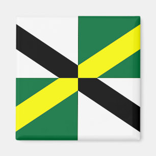 Magnet with Flag of Monterey, California, USA