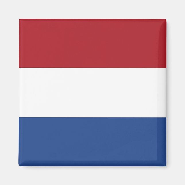 Magnet with Flag of Netherlands (Front)