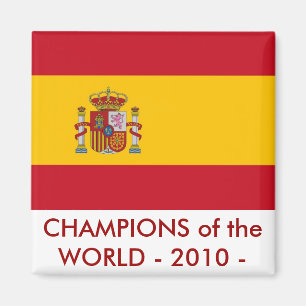 Magnet with Flag of Spain