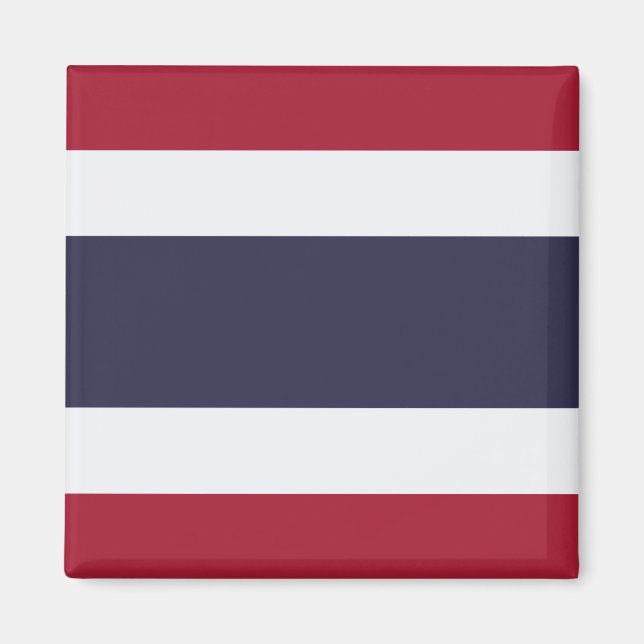 Magnet with Flag of Thailand (Front)