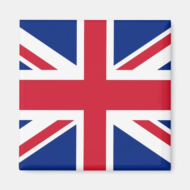 Magnet with Flag of the United Kingdom (Front)