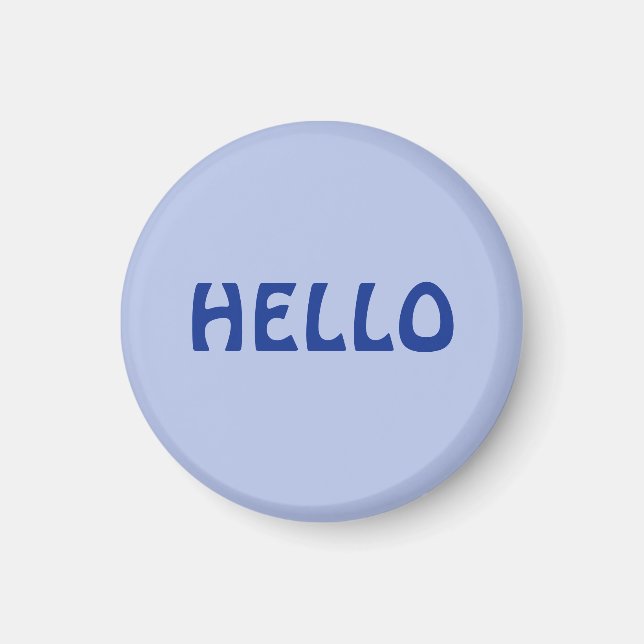 MAGNET WITH HELLO (Front)