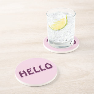 MAGNET WITH HELLO COASTER
