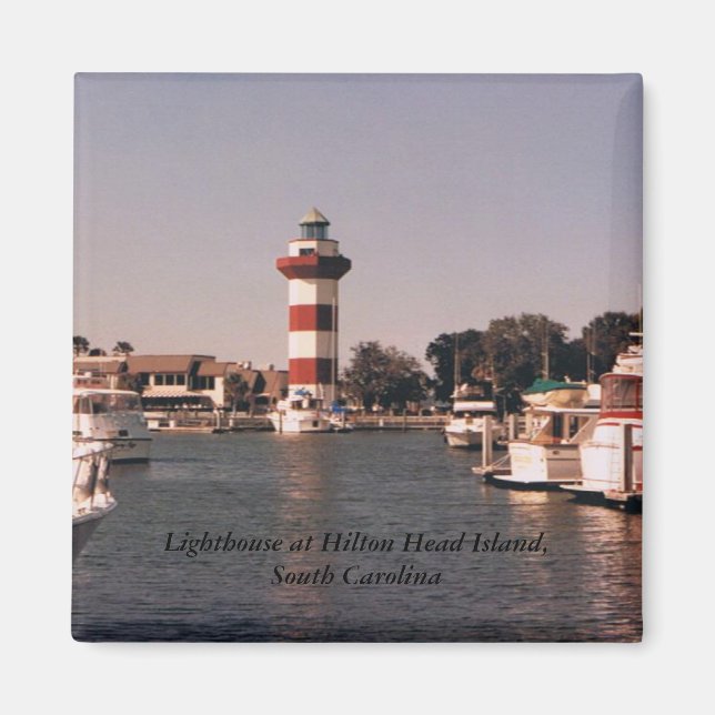 Magnet with Hilton Head Island Photo (Front)