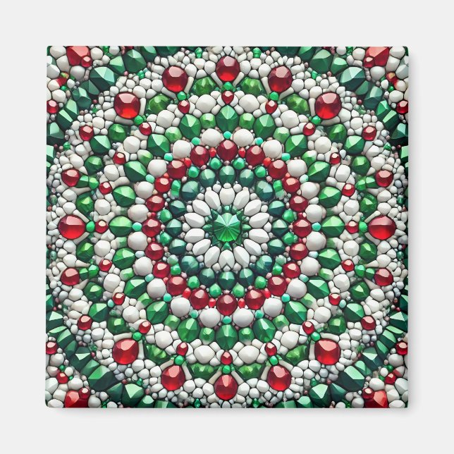 Magnet with Italian Colours Design (Front)